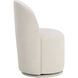 Cavoli Effie Linen Swivel Dining Chair, Swivel